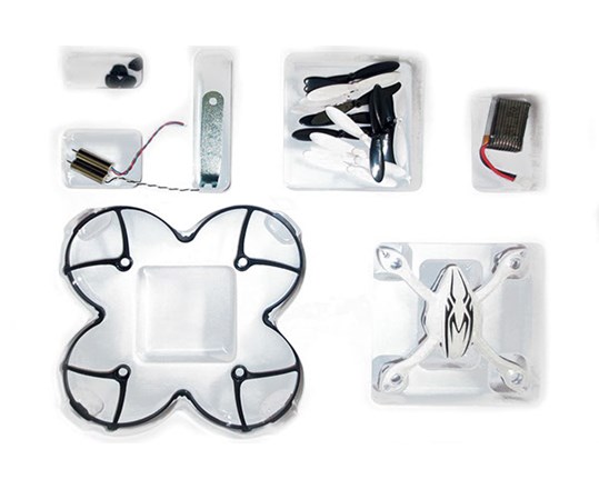 Value Pack For H107 Pearl White W. Black Strips