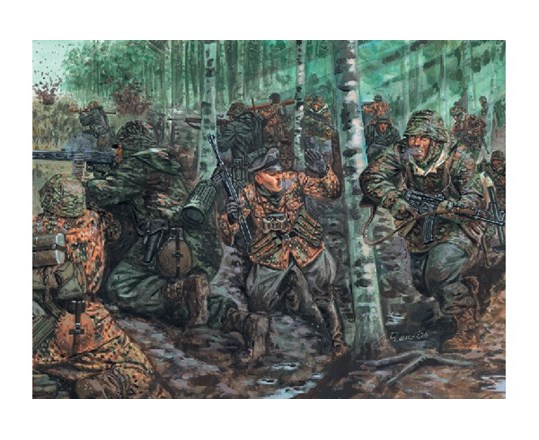 1:72 Wwii-German Elite Troops