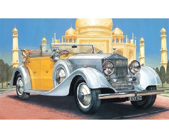 Italeri 3703, Oldtimer-Modell, Montagesatz, 1:24, Rolls Royce Phantom Ii, Mehrfarbig, Land Vehicle Model