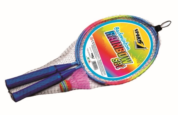 Mini Badminton sæt Rainbow | Sport & Träning - Sportutrustning - Badminton | GameStuff