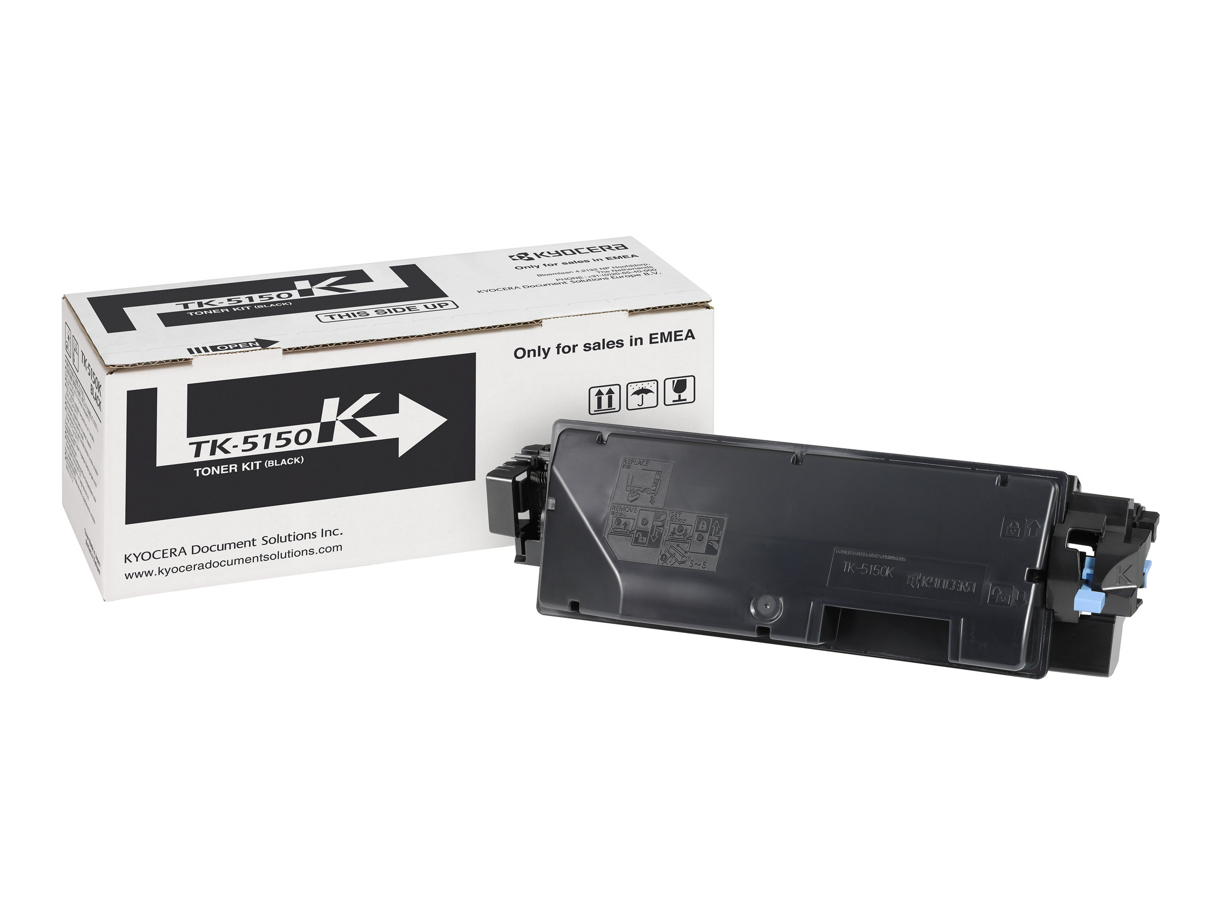 Kyocera TK 5150K - Sort - original - tonerkit - for ECOSYS M6035cidn, M6035cidn/KL3, M6535cidn, M6535cidn/KL3, P6035cdn, P6035cdn/KL3
