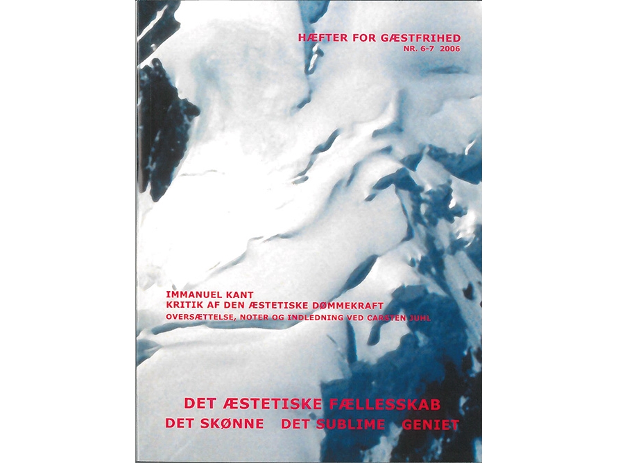 Kritik Af Den Æstetiske Dømmekraft | Immanuel Kant