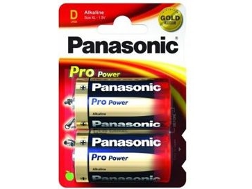 Panasonic Power Bronze Alkaline D Größe (Lr20apb), 2Er-Pack