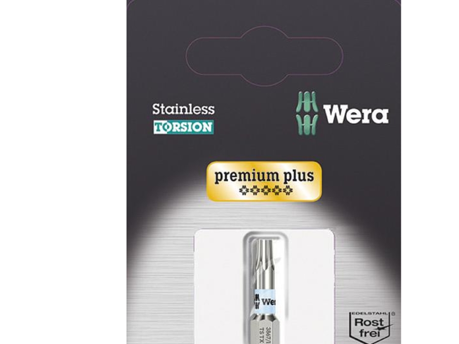 Wera 3867/1 TS SB SiS Torx-bit T20 rostfritt stål D 6,3 (1 st) 05073622001 | Verktyg & Verkstad - Skruvmejsel - Övriga | GameStuff