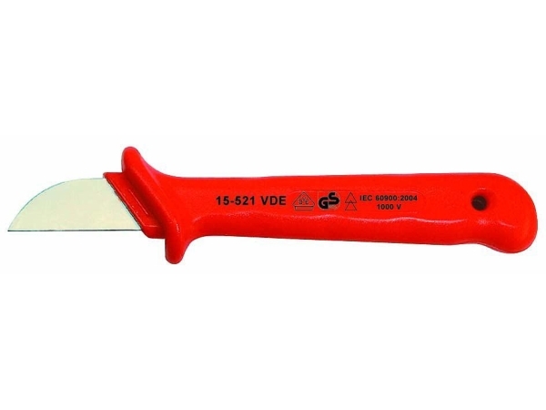 Bernstein Tools For Electronics 15-521 Vde Bernstein Werkzeugfabrik Kabelkniv Egnet Til Rundkablar