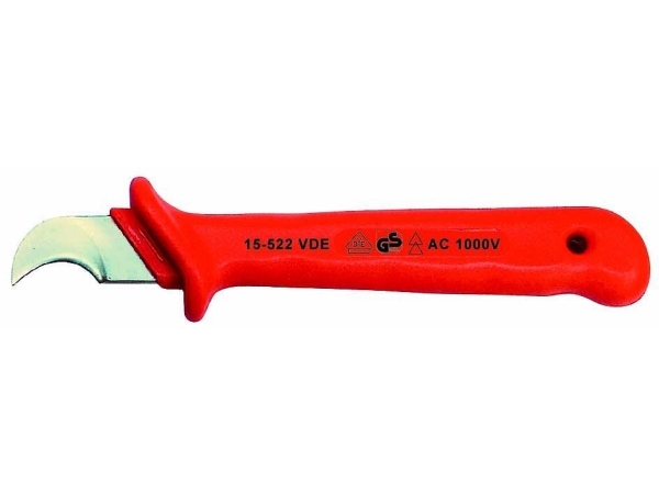 Bernstein Tools For Electronics 15-522 Vde Bernstein Werkzeugfabrik Kabelkniv Egnet Til Rundkablar