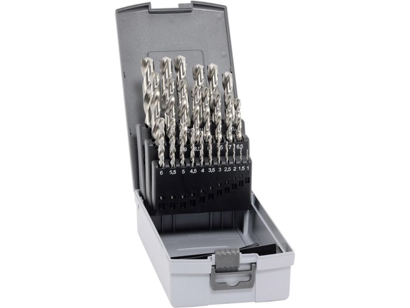 Alpen 102225100 Hss-E Metall-Spiralbohrer-Set 25-Teilig Cobalt 1 Set