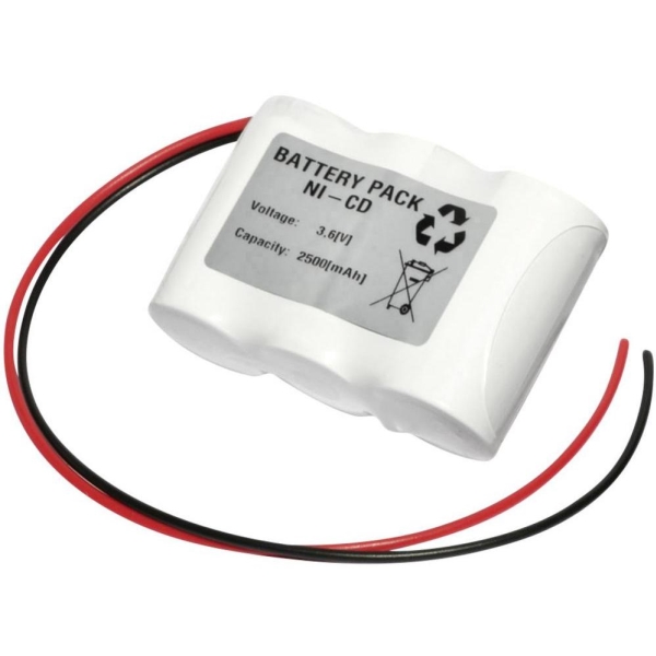 Emmerich 36C2500r Notfall-Batteriekabel 3,6 V 2500 Mah
