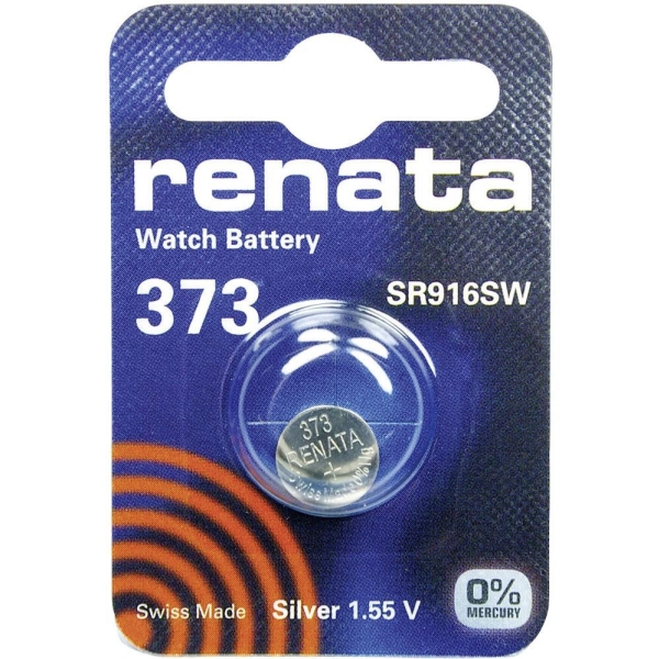 Renata Sr68 Knapcellebatteri 373 Sølvoxid 29 Mah 1.55 V 1 Stk
