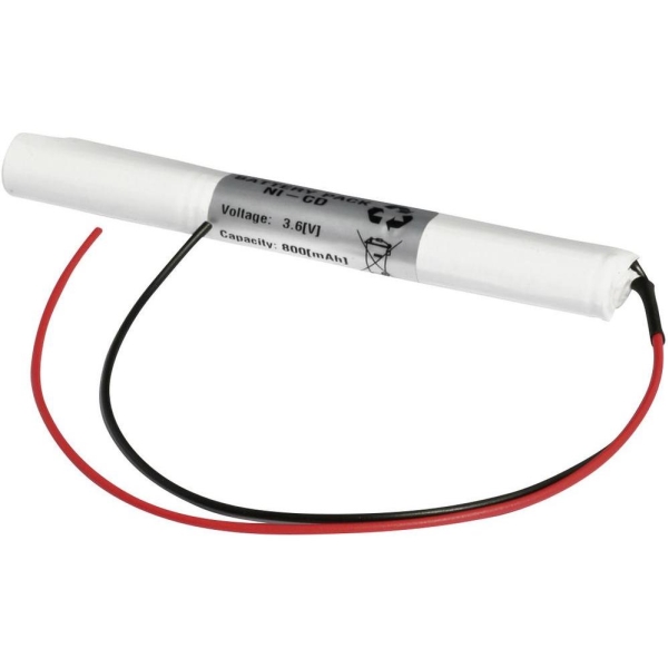 Emmerich 36Aa800s Notfall-Batteriekabel 3,6 V 800 Mah