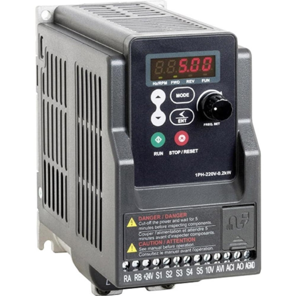 Peter Electronic Frekvensomformer 0.37 Kw 1-Faset 230 V