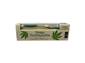 Xoc_Set Hanf-Zahnpasta 100 Ml + Zahnbürste