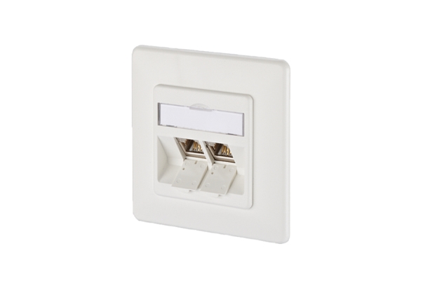 Metz Connect 1309121002-E, Rj-45, 6A, Hvid, Kobber, Zink, Ghmt, 50 V