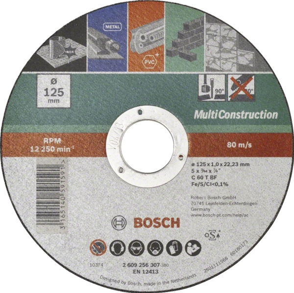 Bosch-tarvikkeet A 46 S BF 2609256308 Leikkuu- ja hankauslevy 115 mm 22,23 mm 1 kpl