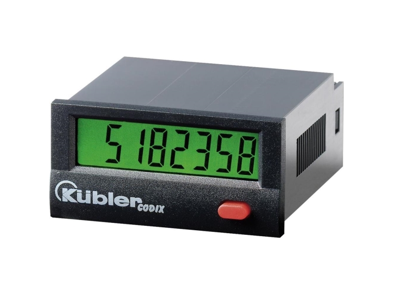 Kübler pulsräknare Codix 130 DC, installationsmått 45 x 22 mm, N/A | EL Artiklar - Andra EL - Inbyggda mätinstrument | GameStuff
