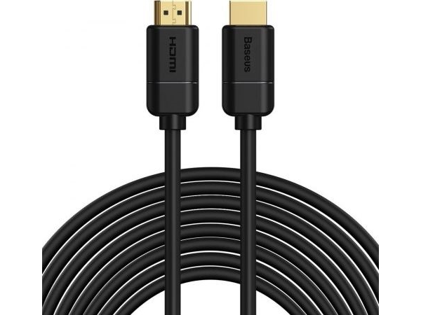 Baseus Basic Kabel Hdmi 2.0 Kabel 4K 30 Hz 3D Hdr 18 Gbps 8 M Schwarz (Cakgq-E01)