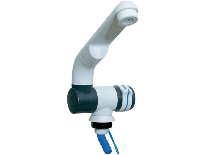 Barwig 4000-76 Camping-Vandhane Slangetilslutning 120 Mm Grå, Antracit
