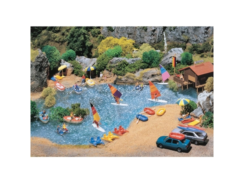 Faller 130283 H0 Boote Und Surfbretter Fertiges Modell