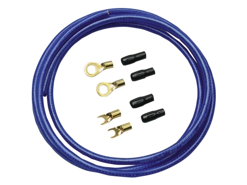 Sinuslive Car Hifi Netzkabel Set 10 Mm² Vergoldet