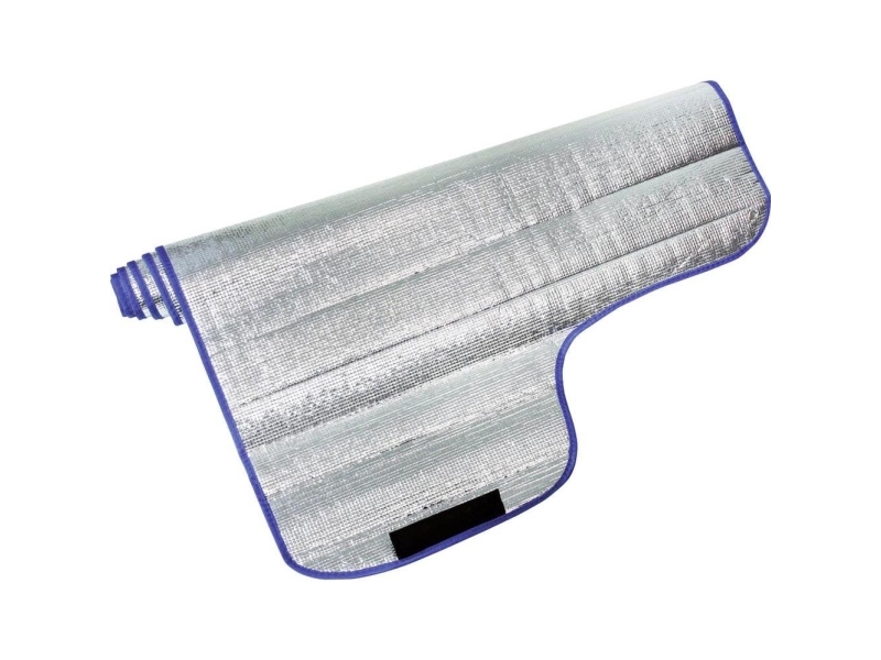 Dino Heckscheibenabdeckung Aluminium Beschichtet, Diebstahlsicherung (B X H) 150 Cm X 95 Cm Auto Aluminium (Poliert)