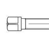Toolcraft 107976 Firkantskruer M10 60 Mm Firkant Din 480 Stål 50 Stk