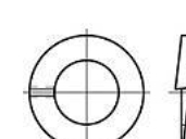 Toolcraft 105703 Fjederring Indvendig Diameter: 20.2 Mm Din 127 Fjederstål Galvaniseret 100 Stk