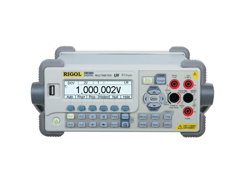 Rigol Dm3068 Bord-Multimeter Digital Cat Ii 300 V Visning (Counts): 2200000