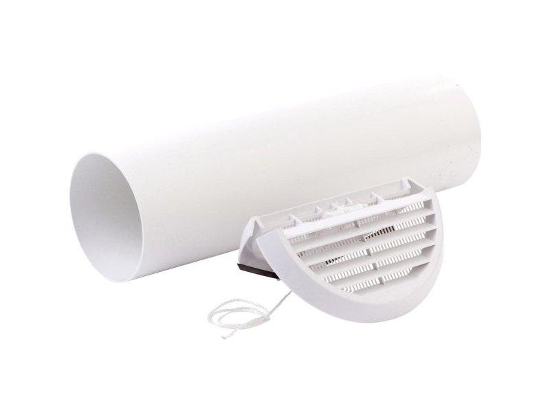 Avgasgaller Xpelair 100 mm Vit 1 st | Ventilation & Klimat - Ventilationstillbehör - Utblås Galler | GameStuff