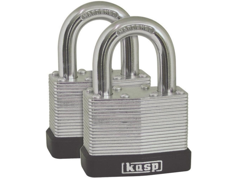 Kasp K13040d2 Vorhängeschloss 40 Mm Identische Silberne Schlüsselschlösser