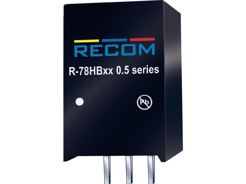 RECOM R-78HB15-0.5 DC/DC-omformer, print 72 V/DC 15 V/DC 0.5 A 7.5 W Antal udgange: 1 x Indhold 1 stk