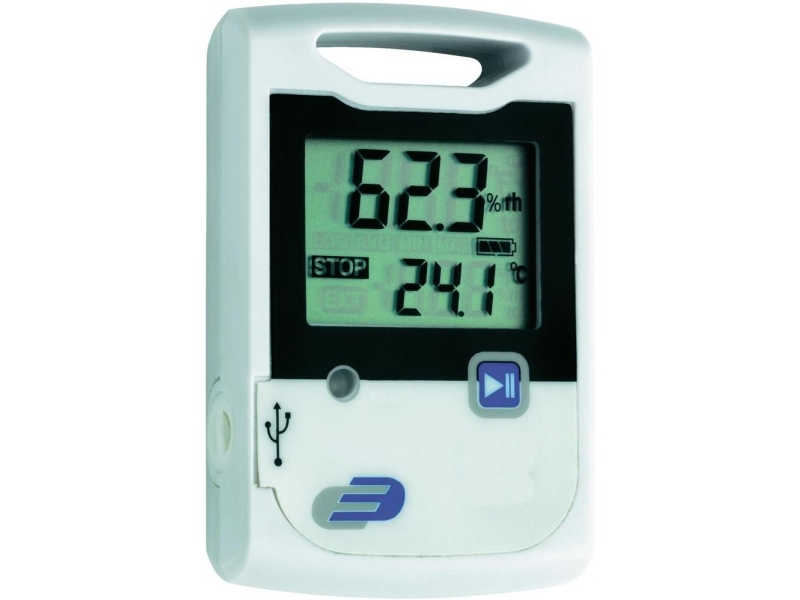 Dostmann Electronic 5005-0002 LOG20 Multi-datalogger Mål Temperatur, Luftfugtighed -30 til 60 °C 0 til 99 % rF | EL Artiklar - Verktyg för EL - Mätutrustning för miljö | GameStuff