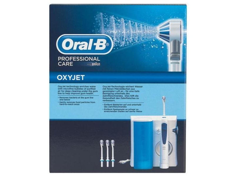Oral-B Professional Care Oxyjet Md20 Munddusche Weiß/Hellblau
