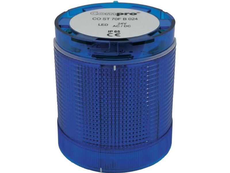 Compro Signalsøjleelement Co St 70 Bl 024 6F Co St 70 Led Blå 1 Stk