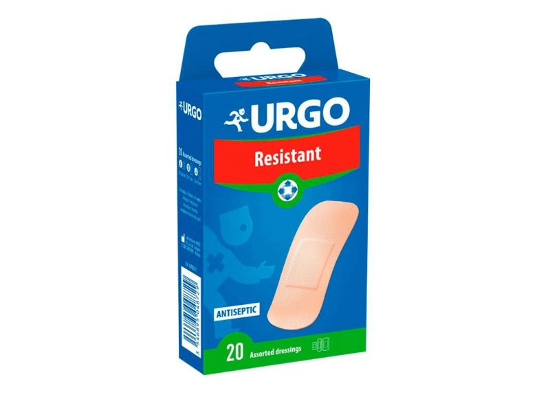 Urgo Resistant 20 olika plåster