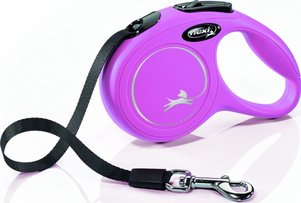 Flexi New Classic Bånd Xs, 3M, 12Kg, Pink