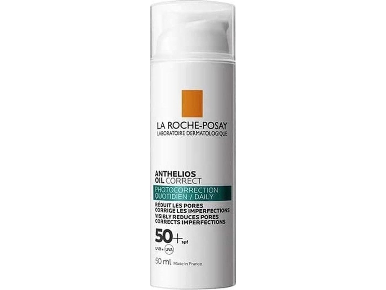 La Roche-Posay, Anthelios Hudfejludjævnende olie SPF 50+, 50 ml – Lang holdbarhed!