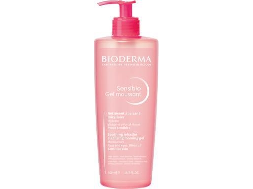 Bioderma Sensibio Skummende Ansigtsrensegel 500 Ml Til Sensitiv Hud