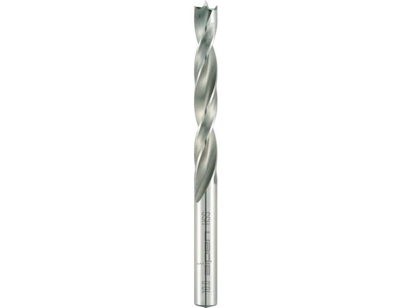 Alpen 62000400100 Holzspiralbohrer 4 Mm Gesamtlänge 75 Mm Zylinderschaft 1 Stück