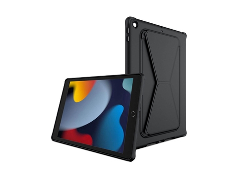Itskins Spectrum Stand Cover Til Ipad 10,2" 2021 (9Th, 8Th And 7Th Generation). Sort