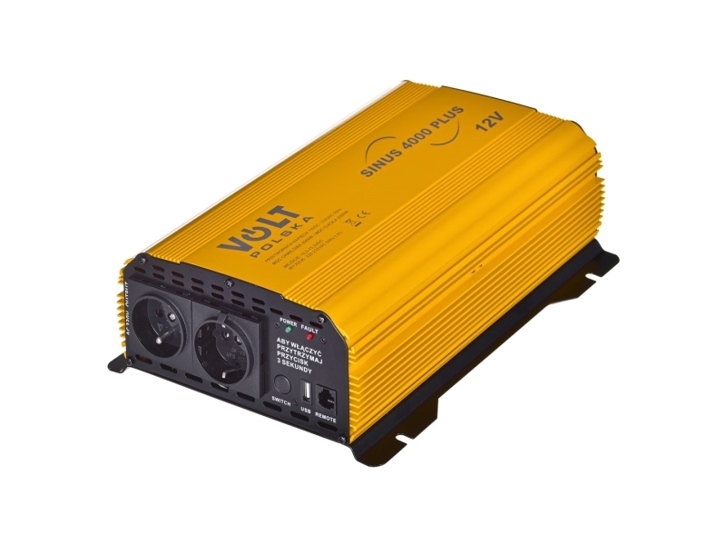 Omformer VOLT POLSKA SINUS PL 4000 12/230V