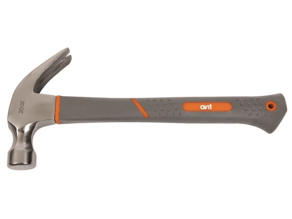 Avit Av03010 Claw Hammer With Fibregass Handle 450G
