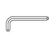 Toolcraft Unbrako Winkelschraubendreher 6 Mm