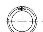 Toolcraft 135190 Sicherungsringe, Din 983, 100 Stk.