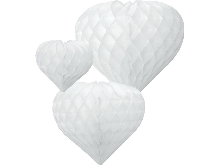 Decorative Rosette Of 3 Hearts