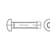 Toolcraft Gewindeschrauben M4 16 Mm T-Profil Din 7500 Stahl Verzinkt 1000 Stk