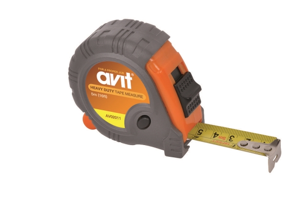 Avit Av02011 Maßband 5 M Stahl