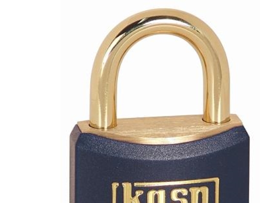 Kasp Vorhängeschloss K12440blua1 40 Mm Identische Schlüssel Goldgelb Schloss