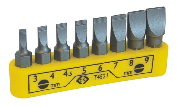 C.K. T4521 C.K Bit Clip Slotted Set Of 8