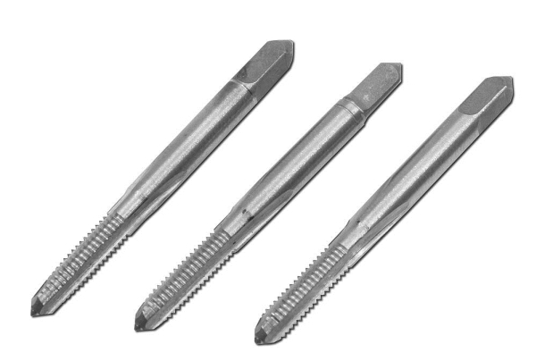 Handgewindebohrer-Set 3-Teilig Metrisch M2 Hochschneidend Donau Elektronik Mhg20 Hss