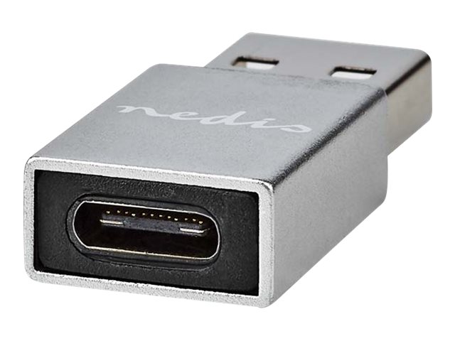 Nedis - Usb-Adapter - Usb Typ A (Han) Bis Usb-C (Hun) - Usb 3.2 Gen 1 - Grå